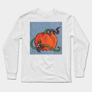 Pumpkin Patch Chipmunks Long Sleeve T-Shirt